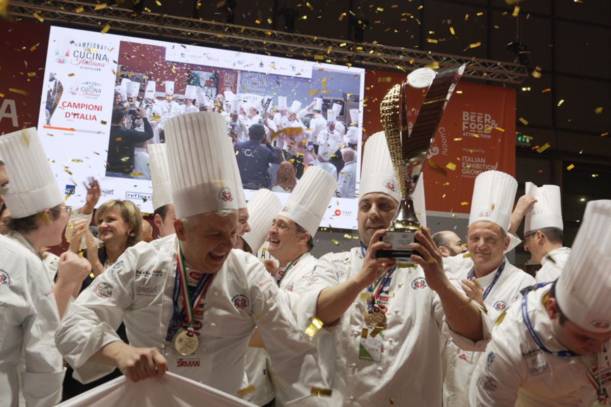 Campionati della Cucina italiana: vincono il team Toscana e Andrea Giuliani